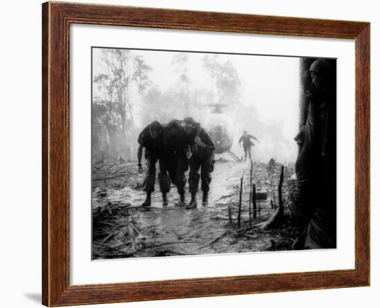 Battle Casualty-Hugh Van Es-Framed Photographic Print