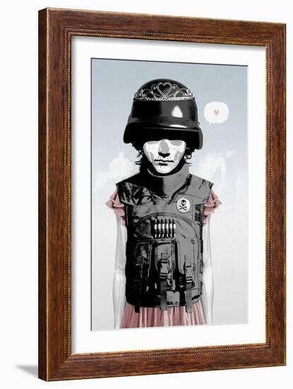 Battle Dress-Hidden Moves-Framed Premium Giclee Print