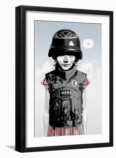 Battle Dress-Hidden Moves-Framed Premium Giclee Print