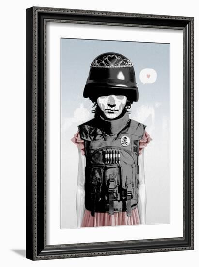 Battle Dress-Hidden Moves-Framed Premium Giclee Print