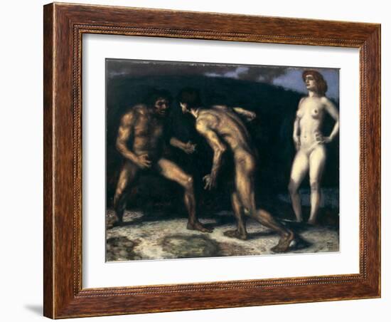 Battle for a Woman, 1905-Franz von Stuck-Framed Giclee Print