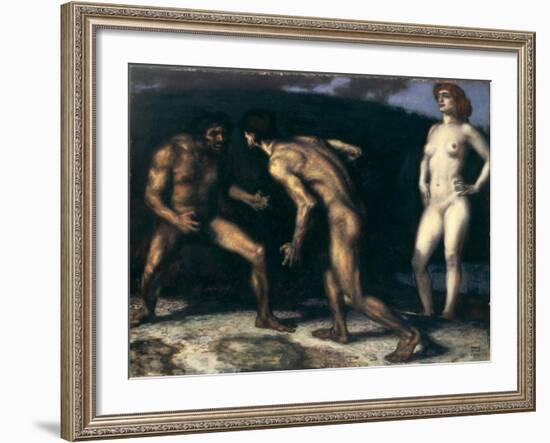 Battle for a Woman, 1905-Franz von Stuck-Framed Giclee Print