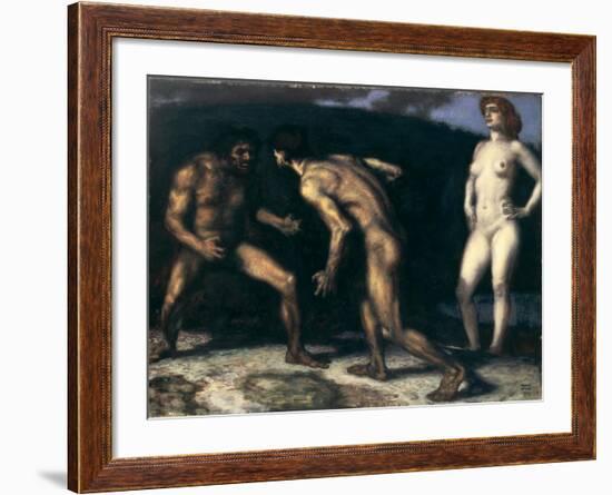 Battle for a Woman, 1905-Franz von Stuck-Framed Giclee Print