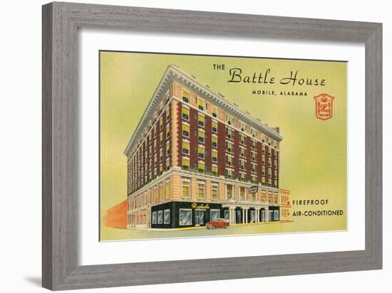 Battle House Hotel, Mobile, Alabama-null-Framed Art Print