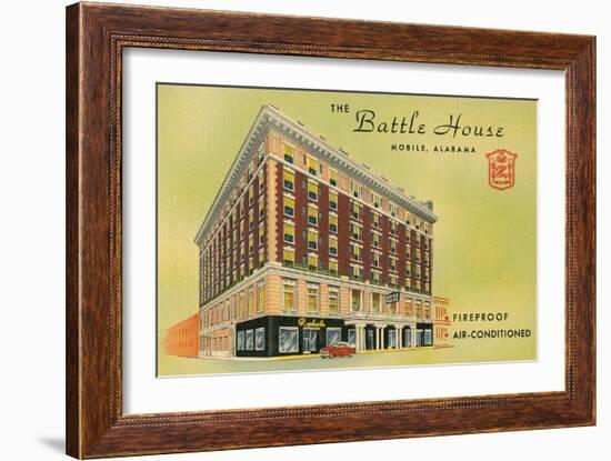 Battle House Hotel, Mobile, Alabama-null-Framed Art Print