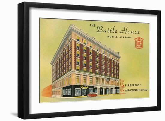 Battle House Hotel, Mobile, Alabama-null-Framed Art Print