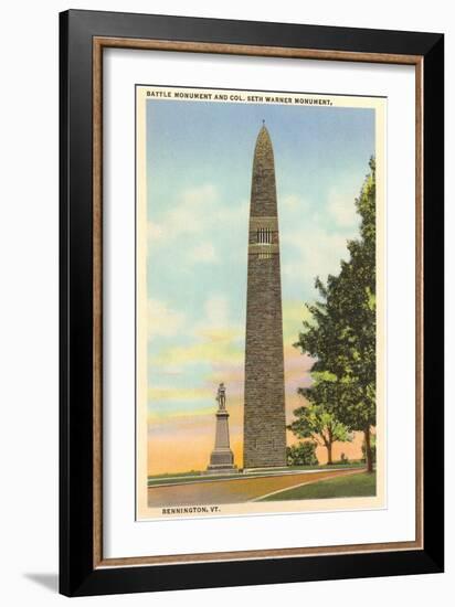 Battle Monument, Bennington, Vermont-null-Framed Art Print