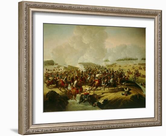 Battle Near Hanau, Schermish During Battle of Leipzig-Giuseppe Bernardino Bison-Framed Giclee Print
