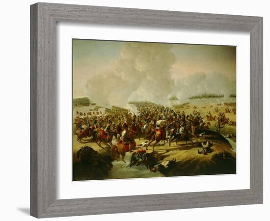 Battle Near Hanau, Schermish During Battle of Leipzig-Giuseppe Bernardino Bison-Framed Giclee Print