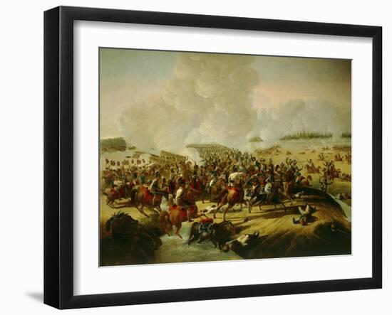 Battle Near Hanau, Schermish During Battle of Leipzig-Giuseppe Bernardino Bison-Framed Giclee Print