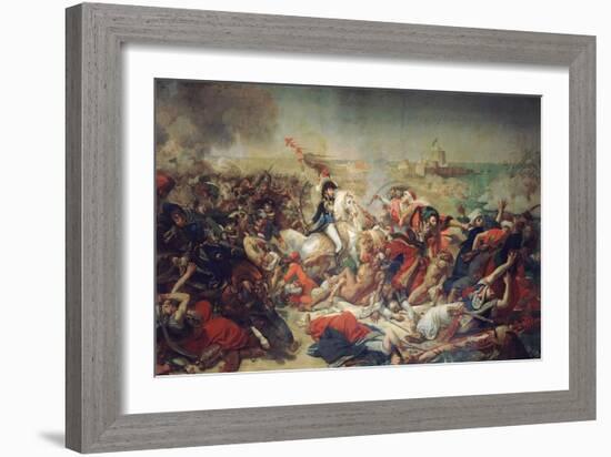 Battle of Aboukir, 25 July 1799, 1806-Antoine-Jean Gros-Framed Giclee Print