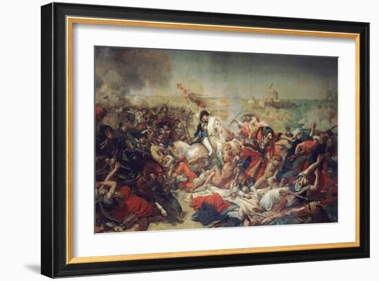 Battle of Aboukir, 25 July 1799, 1806-Antoine-Jean Gros-Framed Giclee Print