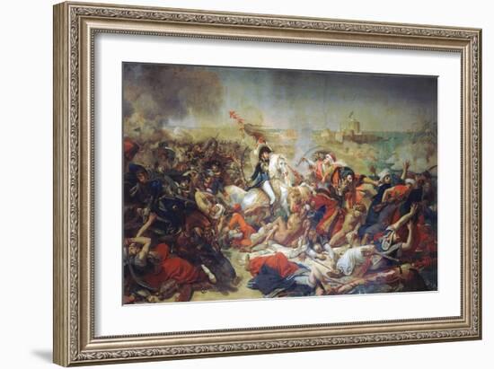 Battle of Aboukir, July 25, 1799-Antoine-Jean Gros-Framed Giclee Print