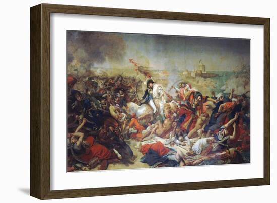 Battle of Aboukir, July 25, 1799-Antoine-Jean Gros-Framed Giclee Print