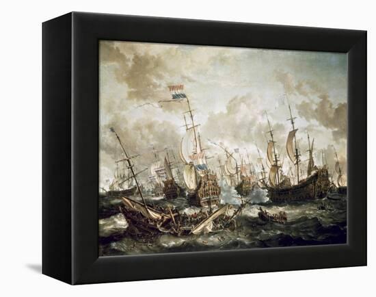 Battle of Abukir-null-Framed Stretched Canvas