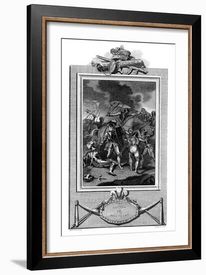 Battle of Agincourt, Hundred Years War, October 1415-A Smith-Framed Giclee Print