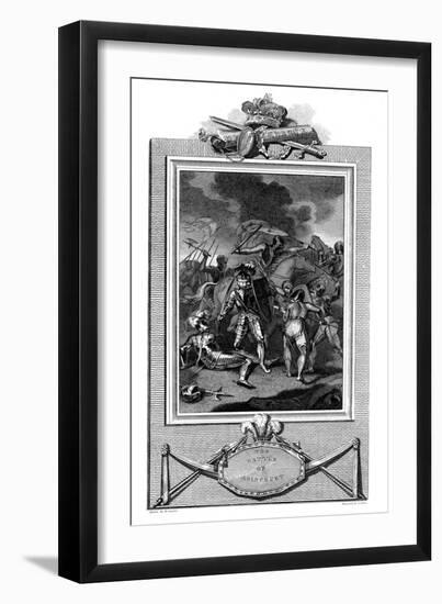 Battle of Agincourt, Hundred Years War, October 1415-A Smith-Framed Giclee Print