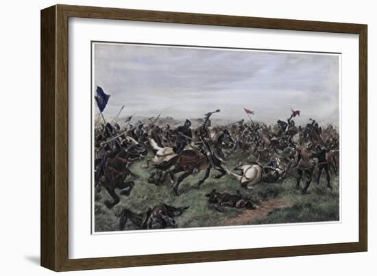 Battle of Agincourt, October 1415-null-Framed Giclee Print