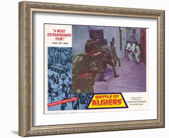 Battle of Algiers, 1968-null-Framed Art Print