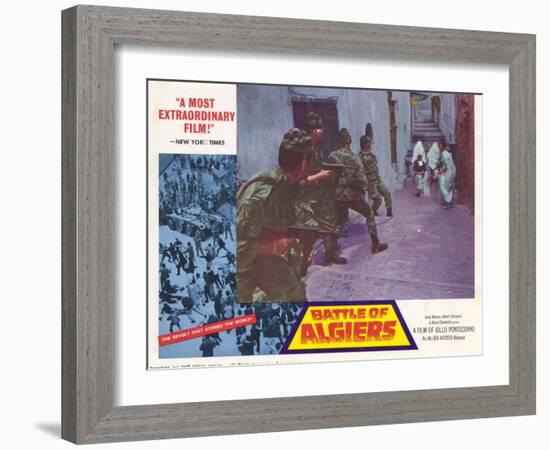 Battle of Algiers, 1968-null-Framed Art Print