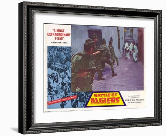 Battle of Algiers, 1968-null-Framed Art Print