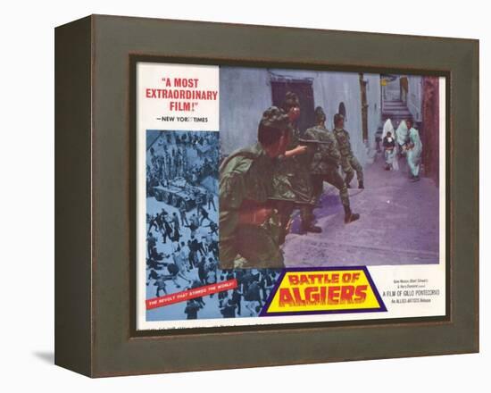 Battle of Algiers, 1968-null-Framed Stretched Canvas