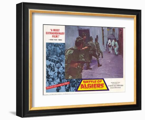 Battle of Algiers, 1968-null-Framed Premium Giclee Print