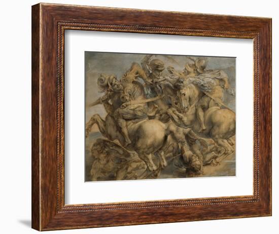 Battle of Anghiari-Peter Paul Rubens-Framed Giclee Print