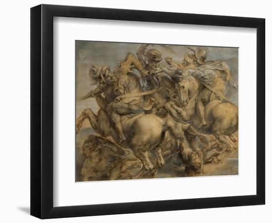 Battle of Anghiari-Peter Paul Rubens-Framed Giclee Print