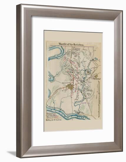 Battle of Antietam or Sharpsburg No.1-null-Framed Art Print