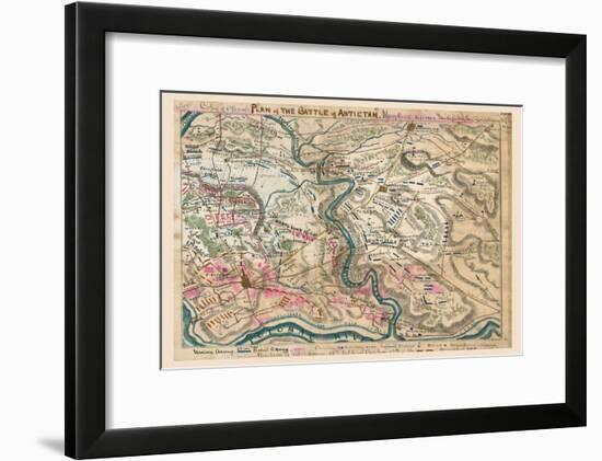 Battle of Antietam or Sharpsburg No.2-null-Framed Art Print