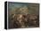 Battle of Arab Horsemen around a Standard (Bataille De Cavaliers Arabes Autour D'un Étendard), 1854-Theodore Chasseriau-Framed Premier Image Canvas