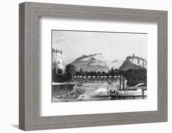 Battle of Bad Axe Illustration-null-Framed Photographic Print