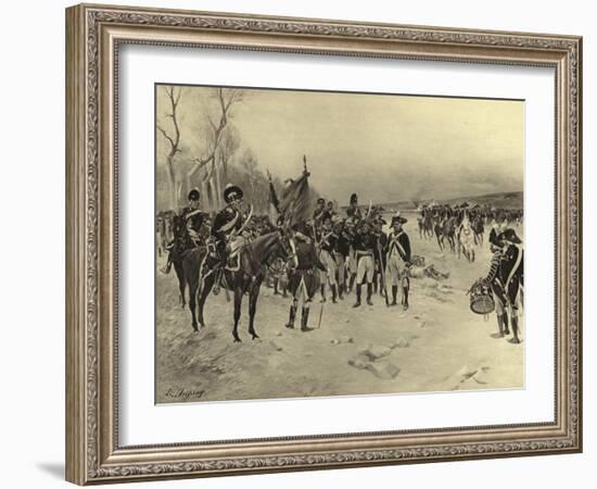 Battle of Ballinamuck, 1798-Henri-Louis Dupray-Framed Giclee Print