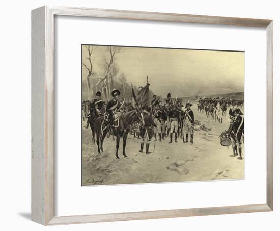 Battle of Ballinamuck, 1798-Henri-Louis Dupray-Framed Giclee Print