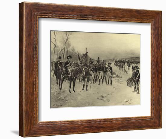 Battle of Ballinamuck, 1798-Henri-Louis Dupray-Framed Giclee Print