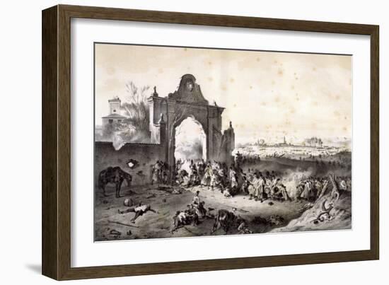 Battle of Bicocca-Albrecht Altdorfer-Framed Giclee Print