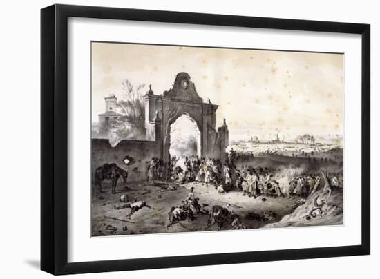 Battle of Bicocca-Albrecht Altdorfer-Framed Giclee Print