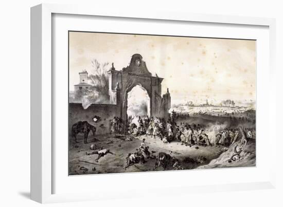 Battle of Bicocca-Albrecht Altdorfer-Framed Giclee Print