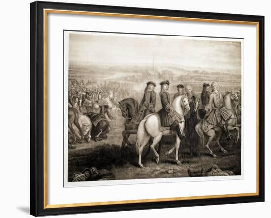 Battle of Blenheim, Pub. 1902-Louis Laguerre-Framed Giclee Print