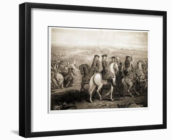 Battle of Blenheim, Pub. 1902-Louis Laguerre-Framed Giclee Print