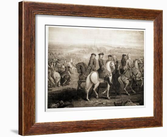 Battle of Blenheim, Pub. 1902-Louis Laguerre-Framed Giclee Print