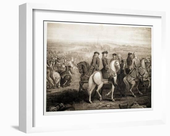 Battle of Blenheim, Pub. 1902-Louis Laguerre-Framed Giclee Print