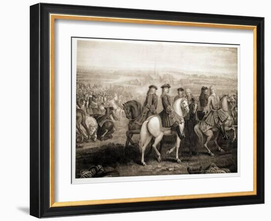 Battle of Blenheim, Pub. 1902-Louis Laguerre-Framed Giclee Print