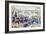 Battle of Borny-Colombey, at Metz, Between Prussians and French, August 14, 1870-null-Framed Giclee Print