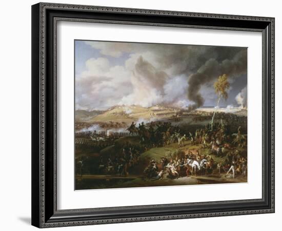 Battle of Borodino or the Moskva, September 7, 1812, between Napoleon and Kutuzov-Louis Lejeune-Framed Giclee Print