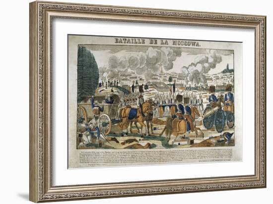 Battle of Borodino, Russia, September 1812-Francois Georgin-Framed Giclee Print