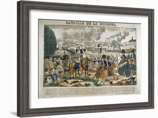 Battle of Borodino, Russia, September 1812-Francois Georgin-Framed Giclee Print