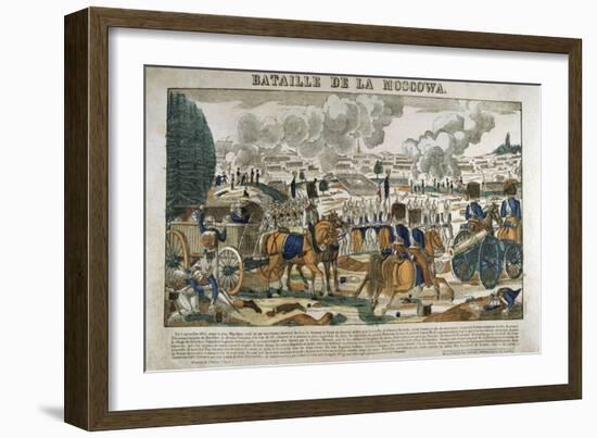 Battle of Borodino, Russia, September 1812-Francois Georgin-Framed Giclee Print