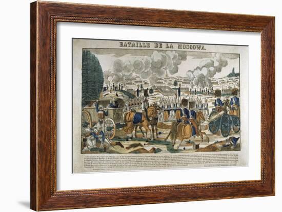 Battle of Borodino, Russia, September 1812-Francois Georgin-Framed Giclee Print